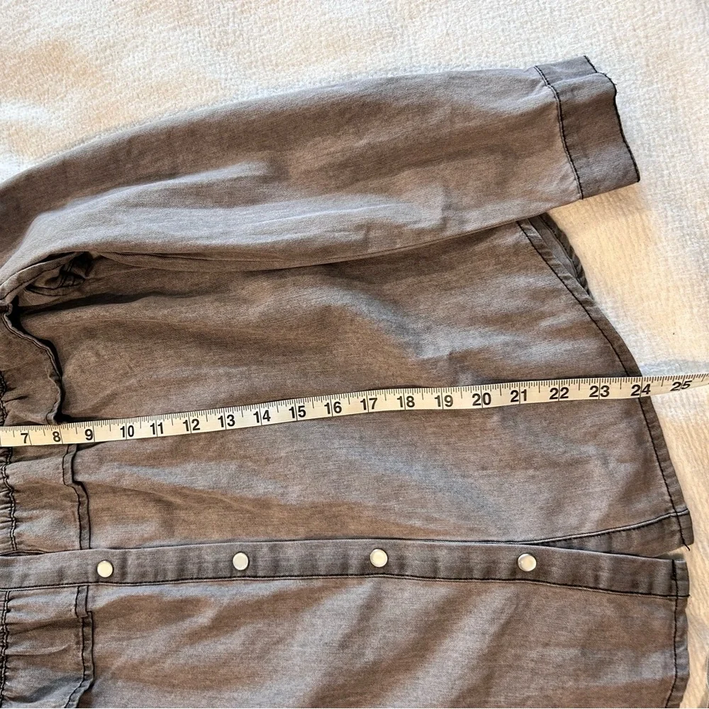 Button Down with Ruffles - Picture 9 of 10